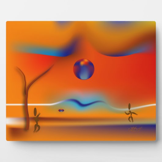 Plaque Photo Zinglees ~ Jeu de disque (Devant)