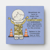 Plaque Photo Zone de confort (Devant)