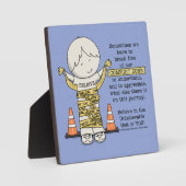 Plaque Photo Zone de confort (Recto)