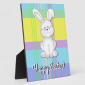 Plaque Plaid Bunny de Pâques (Côté)