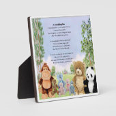 Plaque Poem Grandgirl - Conception de jouets (Recto)