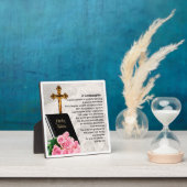 Plaque Poème Godgirl - Bible & Design Rose (Insitu)