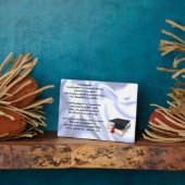 Plaque poétique de la fillette (Côté)