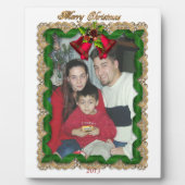 Plaque portrait de Noël (Devant)