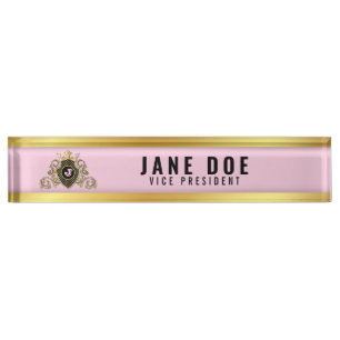 Plaque rouge contemporaine pour elle