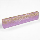 Plaque rouge Parties scintillant Gold