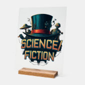 Plaque science/fiction (Angle)