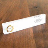 Plaque signalétique de bureau : 99 noms d'Allah (Taille)