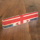 Plaque signalétique de bureau d'Union Jack (Taille)