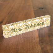 Plaque signalétique de professeur de frontière de (Taille)