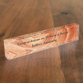 Plaque signalétique du bureau acrylique, 10 ans de (Taille)