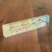 Plaque signalétique du bureau acrylique en fleur d (Taille)