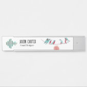 Plaque signalétique du bureau de chant des oiseaux (Devant)