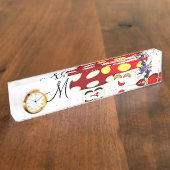 Plaque signalétique du bureau de fée du champignon (Taille)