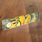 Plaque signalétique du bureau de perroquets de tou (Taille)