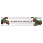 Plaque signalétique du bureau de vigne fraise (Devant)