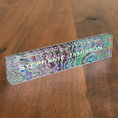 Plaque signalétique du bureau en acrylique, Abstra (Taille)