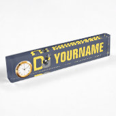 Plaque signalétique faite sur commande de bureau