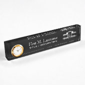 Plaque signalétique faite sur commande de bureau