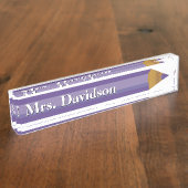 Plaque signalétique faite sur commande du bureau (Taille)