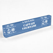 Plaque signalétique faite sur commande nautique