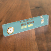 Plaque signalétique personnalisée de l'infirmière (Taille)