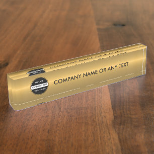 Plaque signalétique Tempate de bureau de sociét