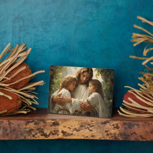 Plaque spirituelle Jésus (Côté)