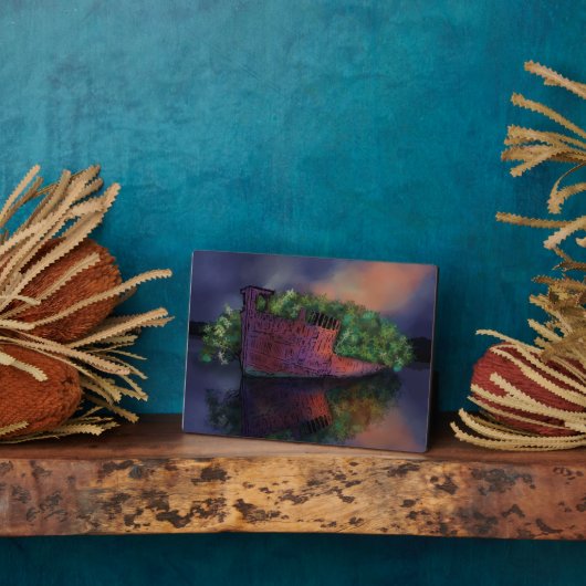 Plaque SS Ayrfield abandonnée (Côté)