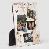 Plaque Tabletop avec Easel Custom Friendship Desig (Côté)