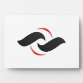 Plaque tabletop met Easel Fotoplaat (voorkant)