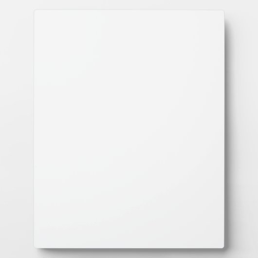 Plaque tabletop met Easel Fotoplaat (Voorkant)