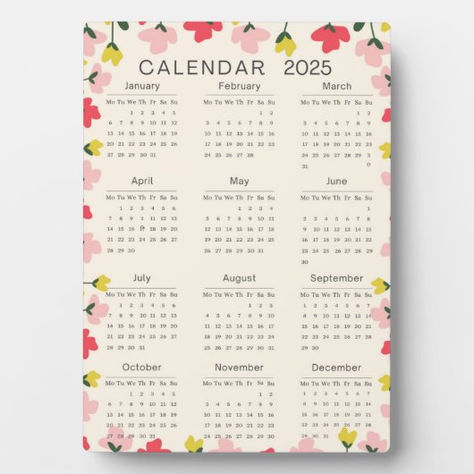 Plaque tabletop met Easel Fotoplaat (voorkant)