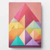 Plaque tabletop met Easel Fotoplaat (voorkant)