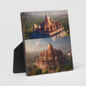 Plaque tabletop met Easel Fotoplaat (Voorkant)