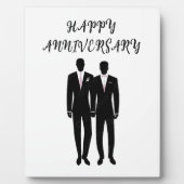 Plaque tabletop met Easel Fotoplaat (Voorkant)