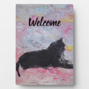 Plaque tabletop met Easel Fotoplaat