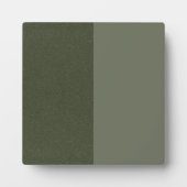 Plaque Tabletop personnalisable Moss Green (Devant)