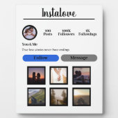 Plaque Tabletop personnalisée avec Eau (Devant)