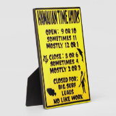 plaque temporelle hawaïenne (Côté)