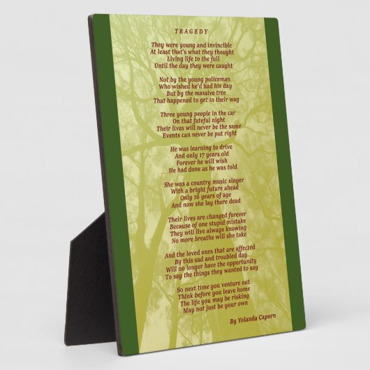 Plaque tragique (Côté)