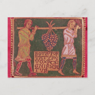 Plaque uit een kruis briefkaart