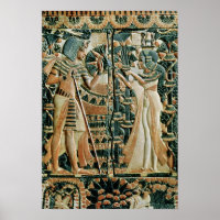 Plaque uit het deksel van de koffer met aanduiding