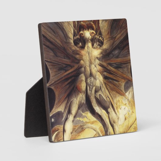 Plaque William Blake Red Dragon (Recto)