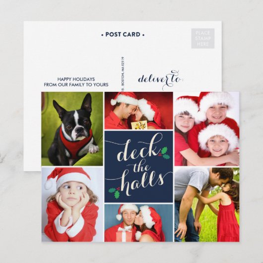 PLAQUER LES HALLES | CARTE POSTALE DE VACANCES (Devant / Derrière)