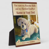 Plaques commémoratives personnalisées avec photo (Côté)