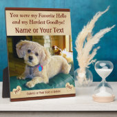 Plaques commémoratives personnalisées avec photo (Côté)