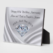 Plaques d'anniversaire personnalisées pour les par (Côté)