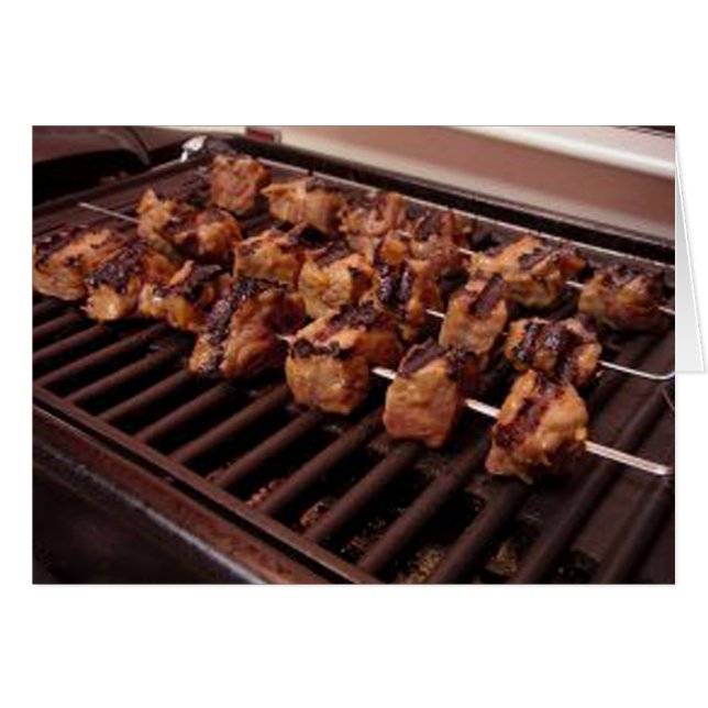 Plaques de boeuf sur carte Grill (Devant horizontal)