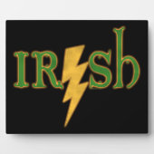 Plaques de boulons de foudre irlandais (Devant)